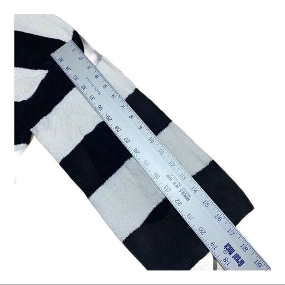 TOMMY HILFIGER RUGBY STRIPE CHENILLE SWEATER‎ WINTER LAYER COMFY SOFT LOUNGE - Picture 6 of 7